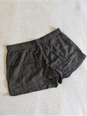 ❇️ J. Crew Black Drawstring linen Shorts